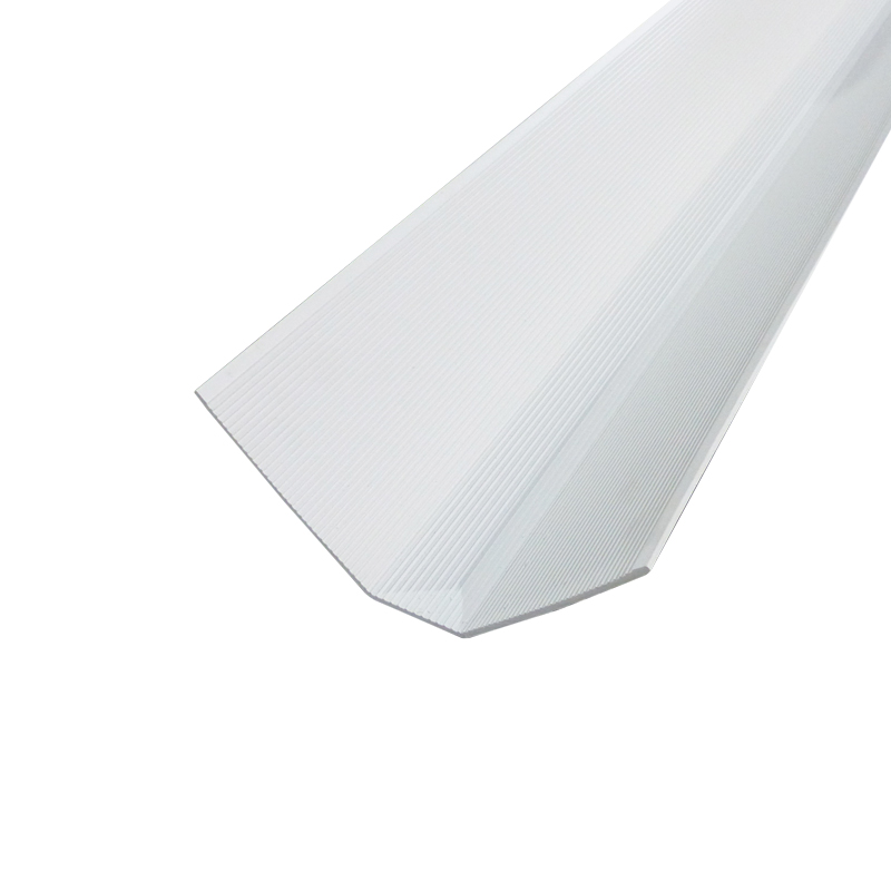 Cornière PVC 3 pans épaisseur 2.4mm crantée - 
