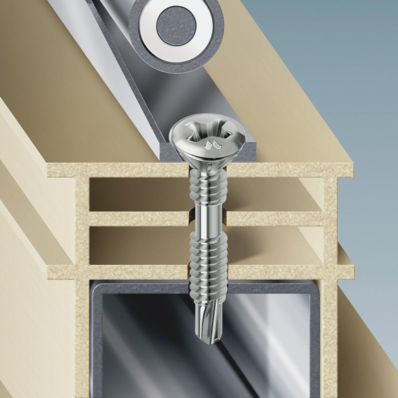 Vis autoperceuse DRILLEX spéciale menuiserie PVC