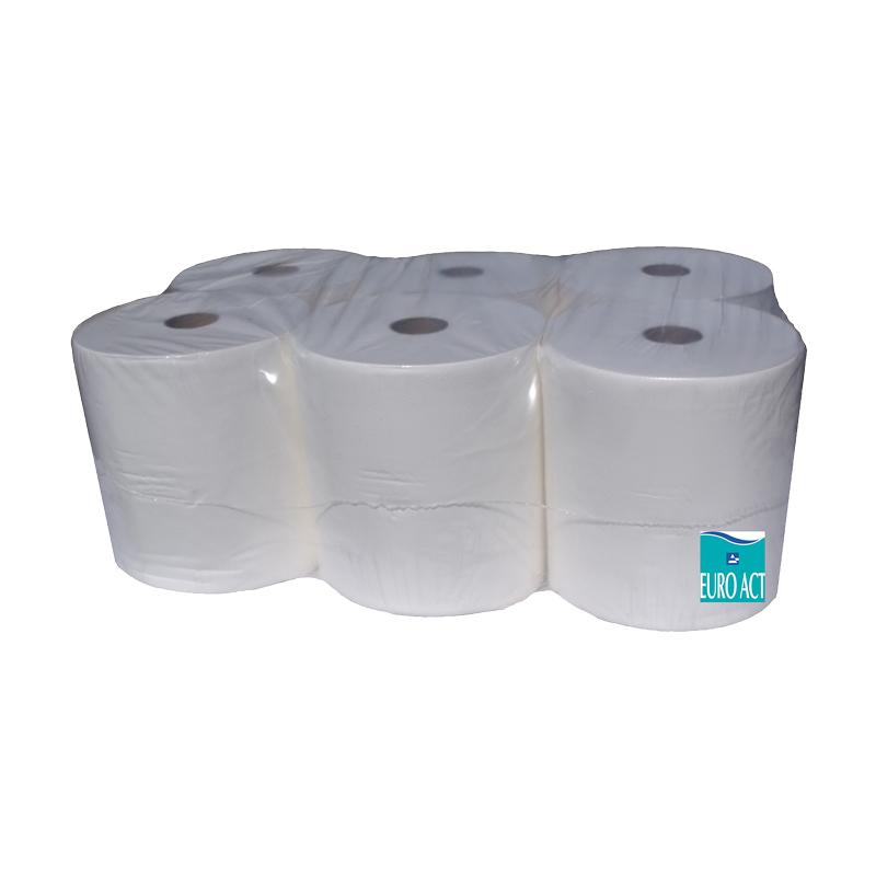 PAPIER D'ESSUYAGE A DEVIDAGE CENTRAL - CRISTAL HYGIENE