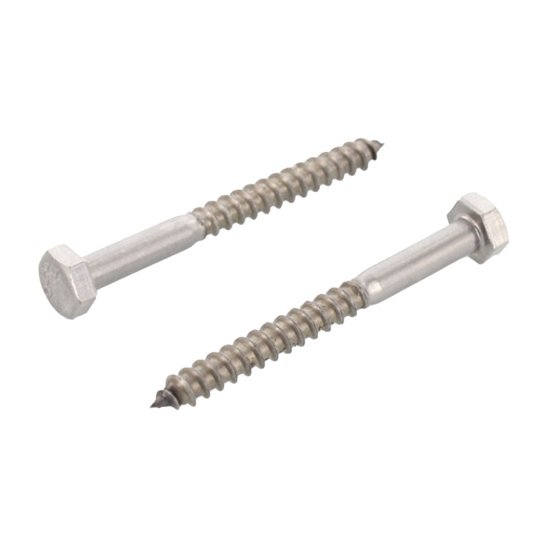 Vis bois aggloméré tête hexagonale inox - SCHÄFER + PETERS