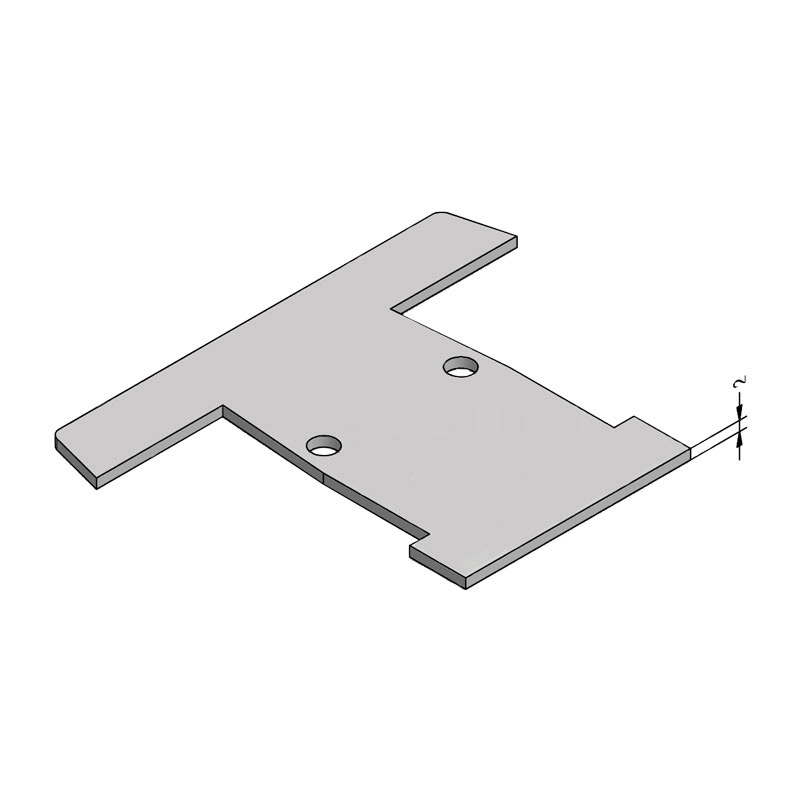 Patin d'étanchéité meneau pour seuil REHAU - 