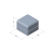 Butée 13X13 avec bouchon - 