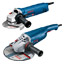 MEULEUSE 125MM 1400W GWS 1400 + MEULEUSE 230MM 2200W GWS 22-230 P - BOSCH