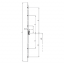 Serrure rouleau FORMULA - Entraxe 17 - FAPIM